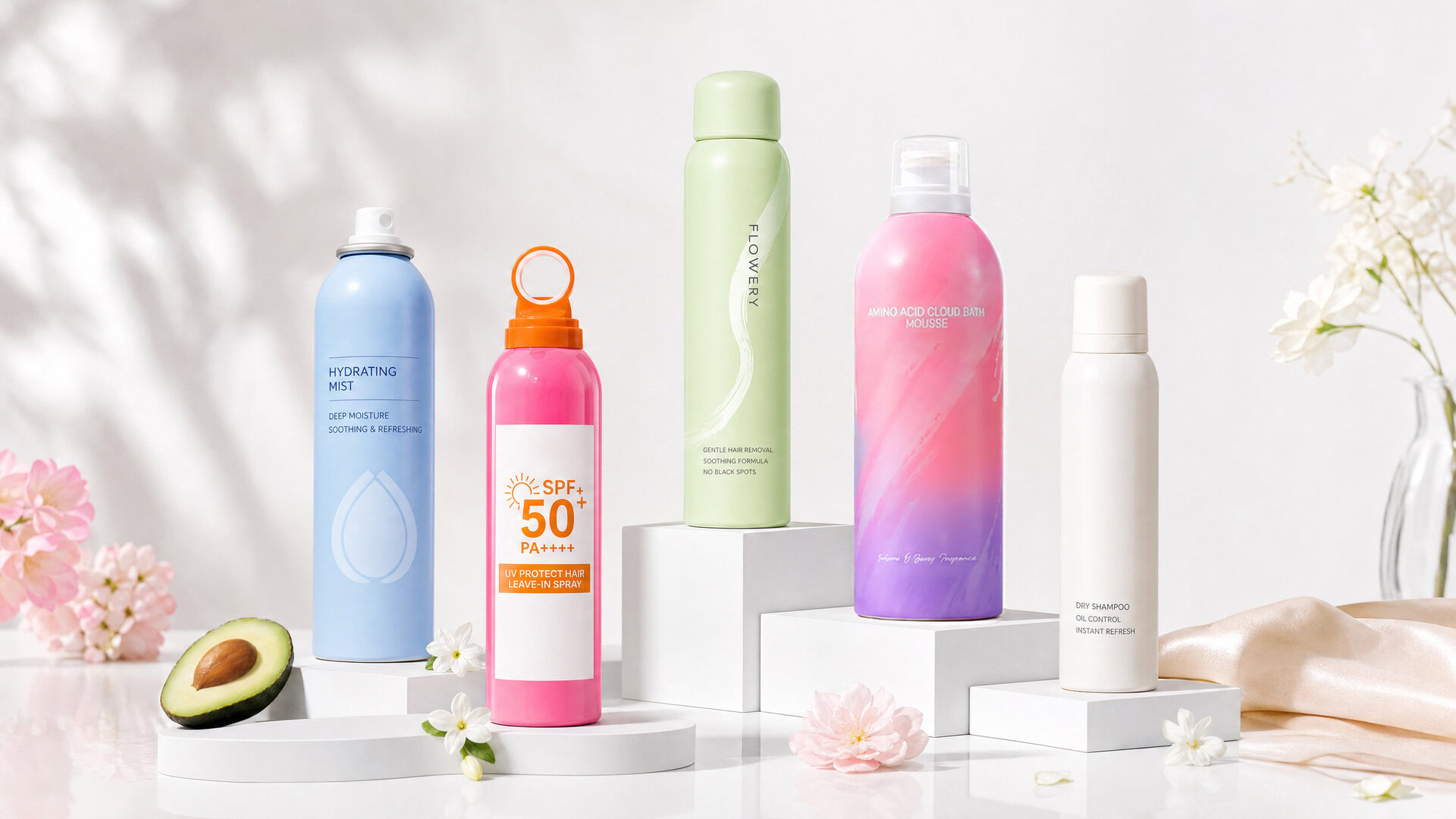 Aerosol Cosmetics